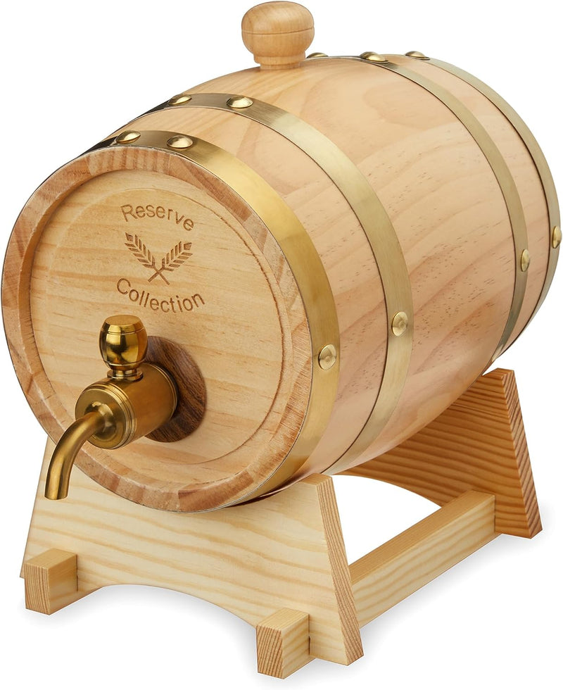 Whiskey Barrel Drink Dispenser