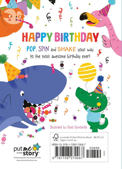 Happy Birthday Personalized Fill-in-the-Blank Book