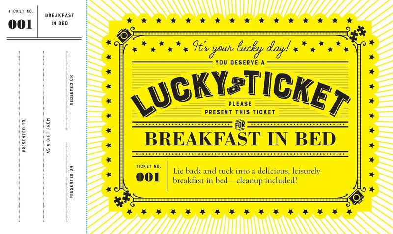 Lucky Tickets for Grandparents: 12 Gift Coupons