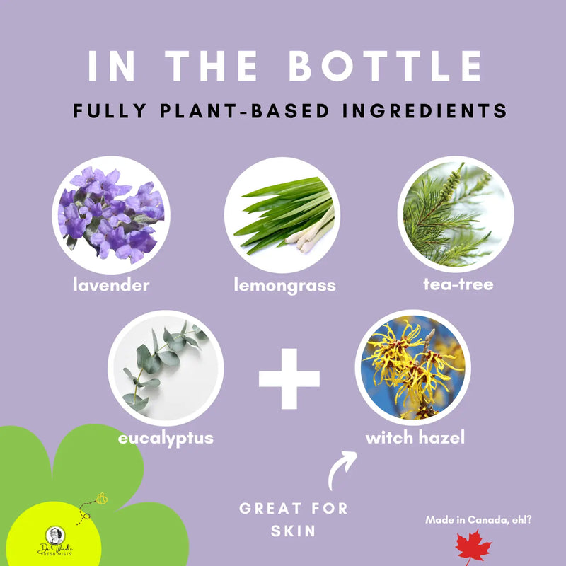 Body Fresh Mist Lavender - 100% All-Natural