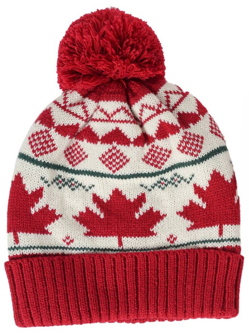 Aztek Red Winter Maple Toque