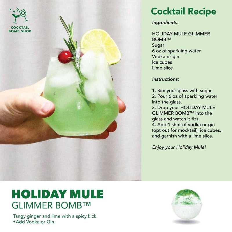 Cocktail Bomb Shop - HOLIDAY MULE COCKTAIL BOMB