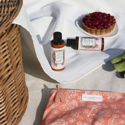 Rose Geranium Travel Pouch - Panier Des Sens