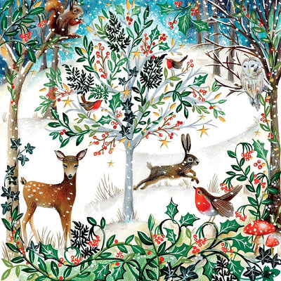 'Winter Forest Glade' Tissue Paper Museums & Galleries