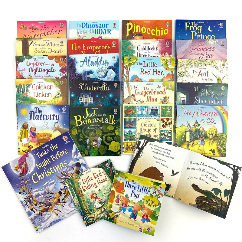 The Usbourne Advent Calendar Book Collection