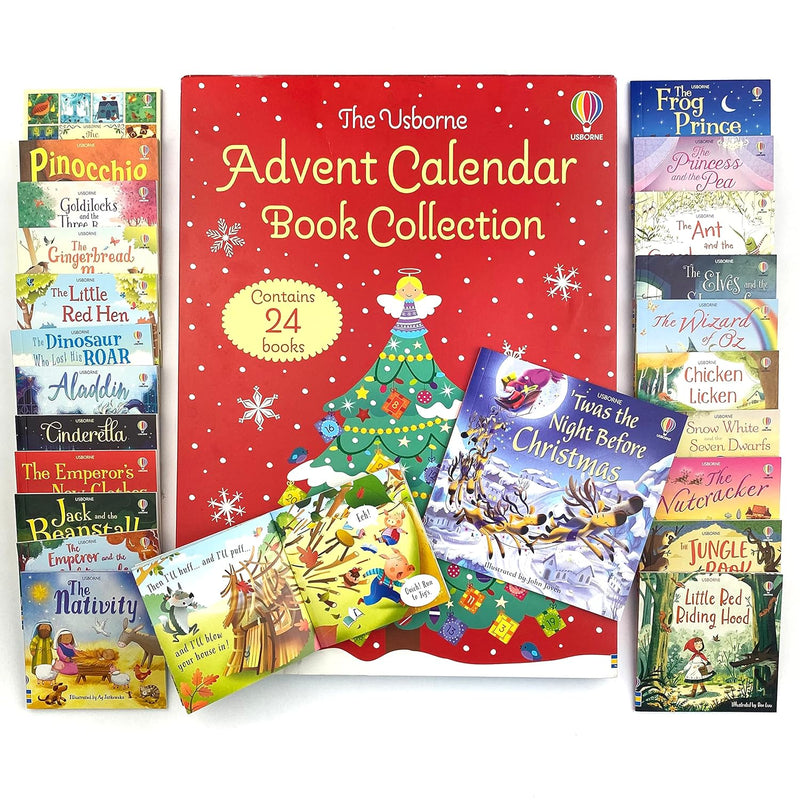 The Usbourne Advent Calendar Book Collection