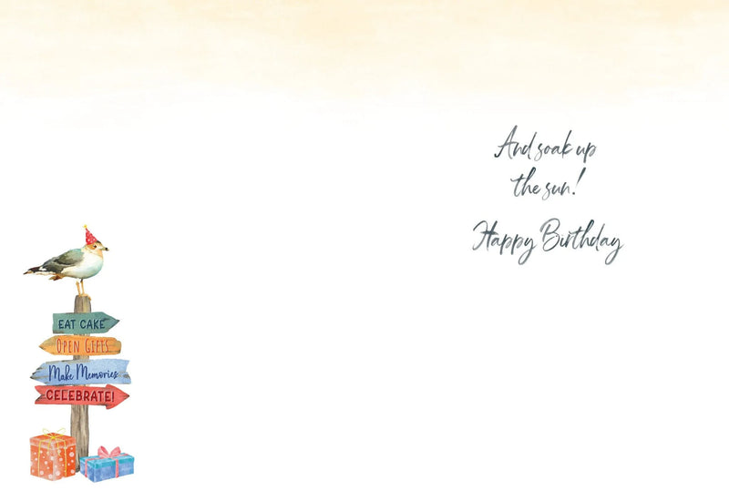 Seas the Day Birthday Card