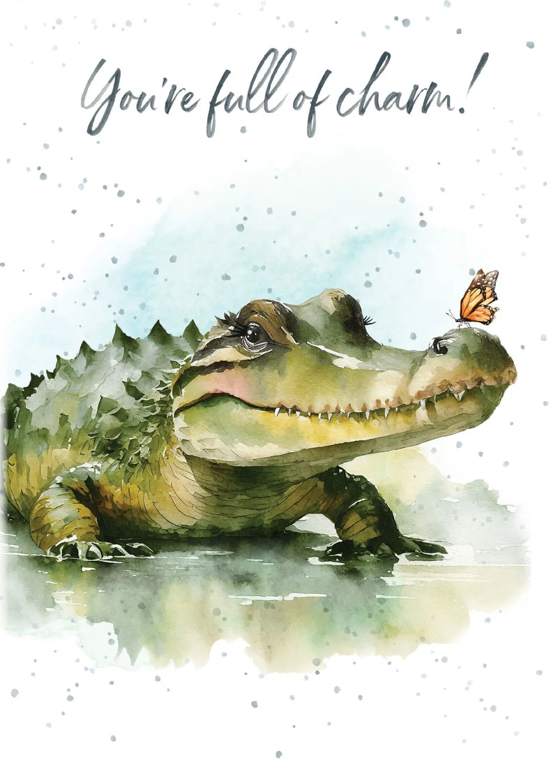 Full of Charm Birthday Card