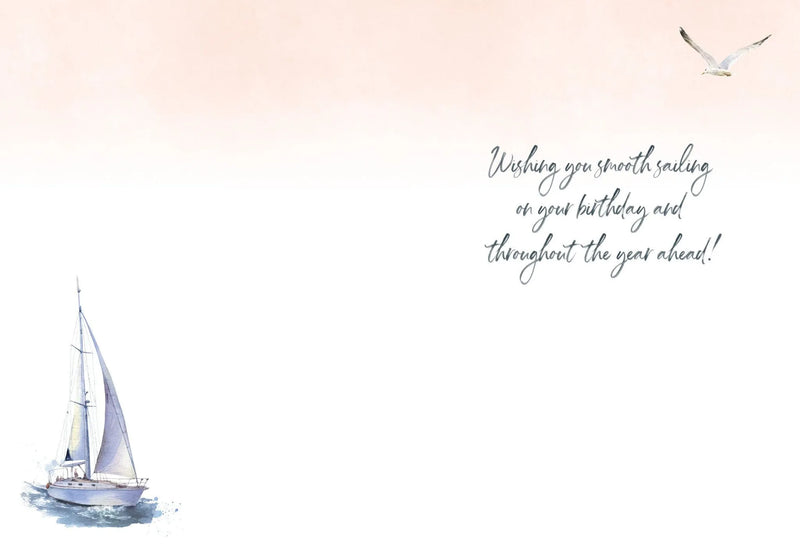 Smooth Sailing Birthday Card