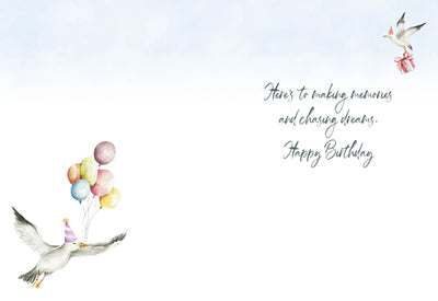 Gulls Just Wanna Birthday Card