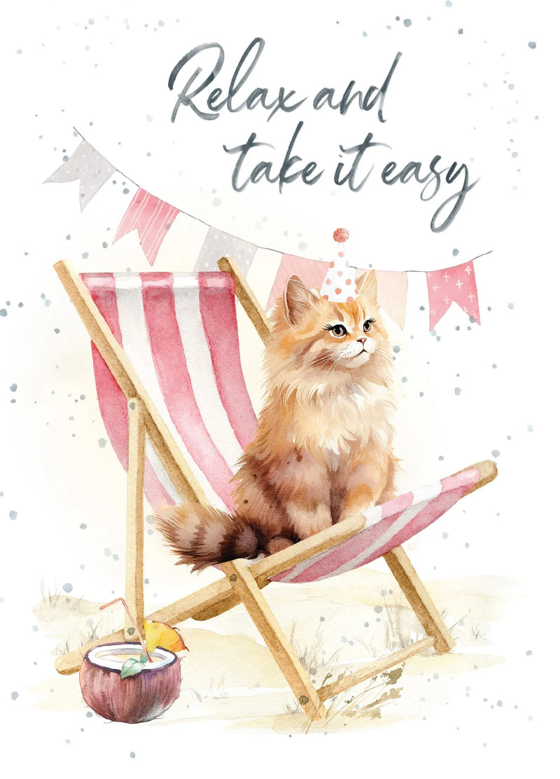 Take It Easy Birthday Card