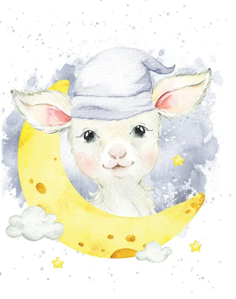 Enclosure Card Moon and Back