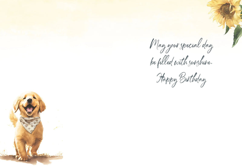 Filled With Sunshine Birthday Card