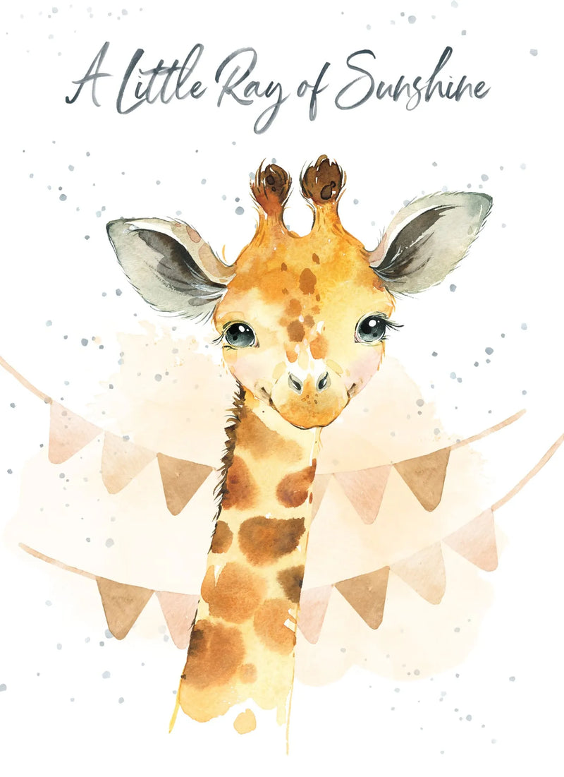 Ray of Sunshine Baby Card