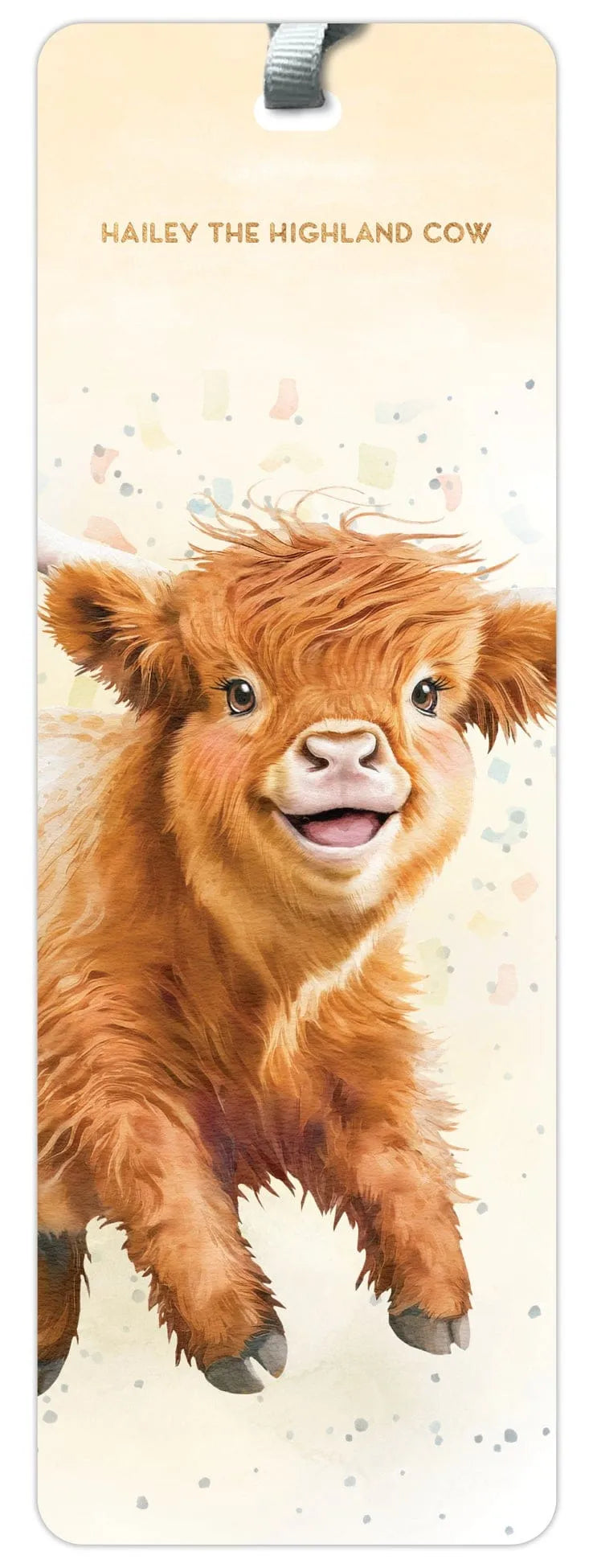 Hailey the Highland Cow Bookmark