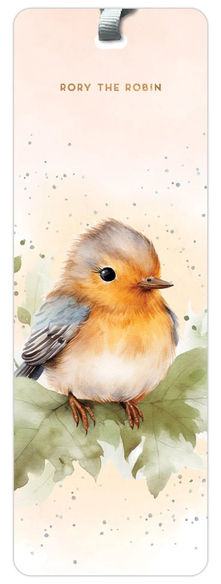Rory the Robin Bookmark