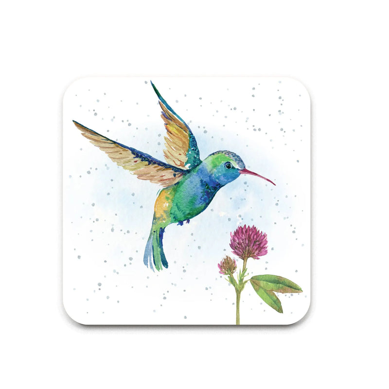 Hannah Hummingbird Coaster Set of 4