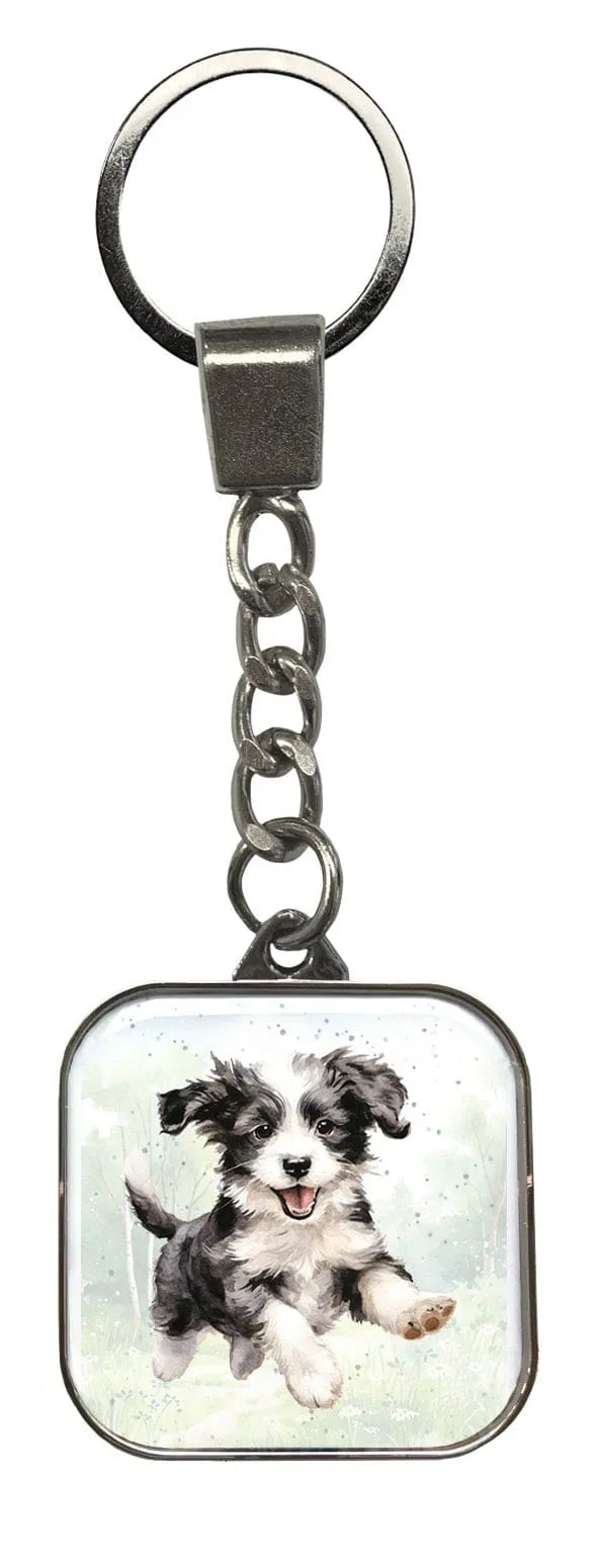 Patches the Puppy Keychain