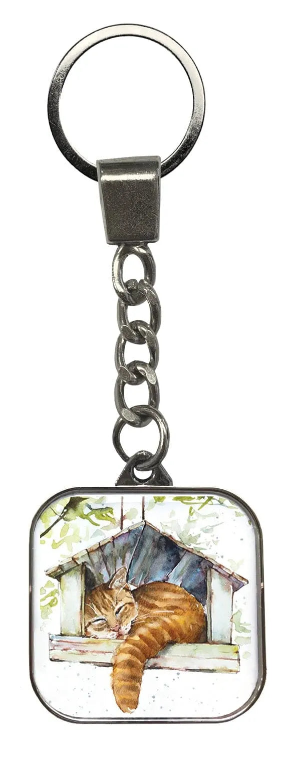 Charlie the Cat Keychain