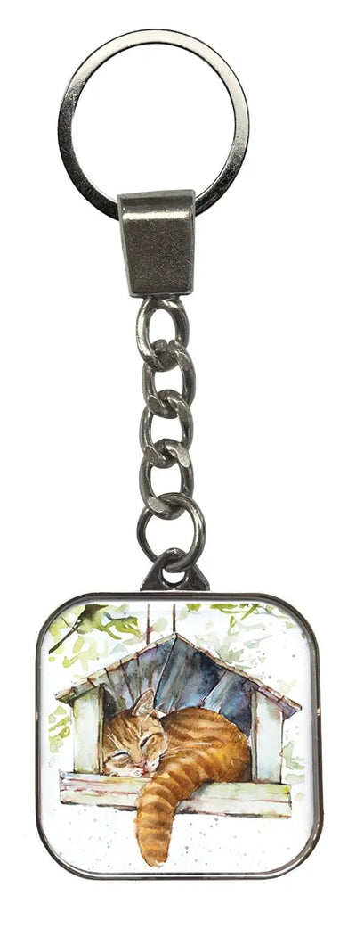 Charlie the Cat Keychain