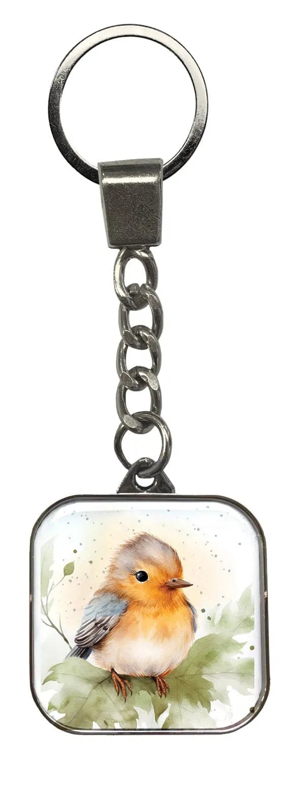 Rory the Robin Keychain