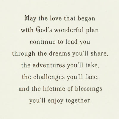 Wedding Blessings Card