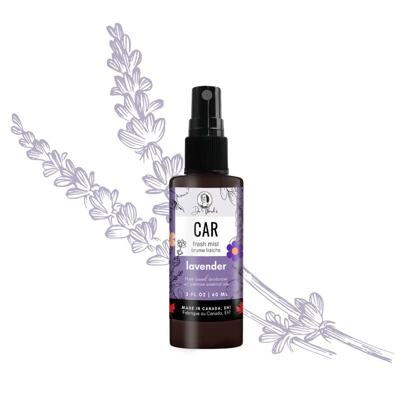 Car Fresh Mist Lavender -All-Natural-100% Plant Based,