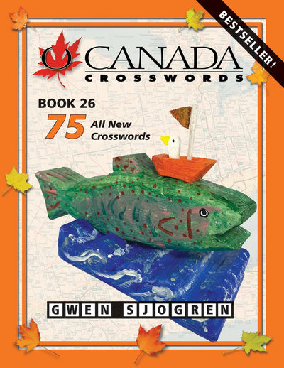O Canada Crossword Book