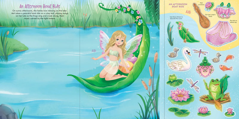 Fairies Sticker Doll Dress-Up Book