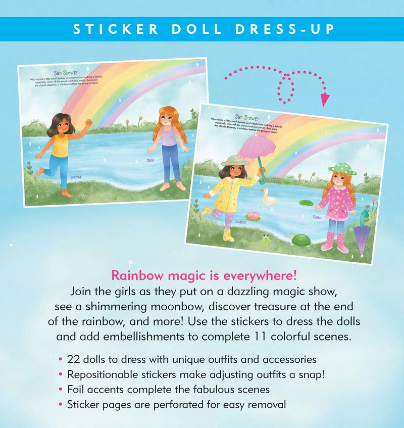 Rainbow Magic Sticker Doll Dress-Up Book
