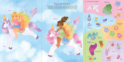Rainbow Magic Sticker Doll Dress-Up Book