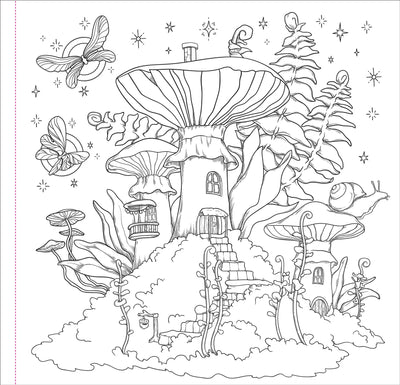 Enchanted Kingdom Adult Coloring Book