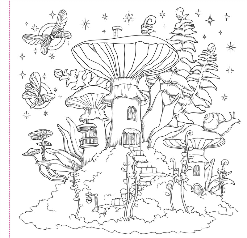 Enchanted Kingdom Adult Coloring Book