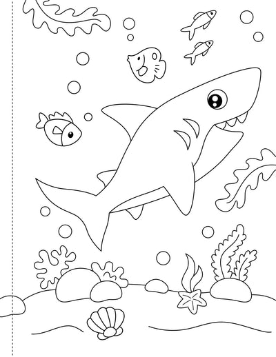 Under the Sea Coloring Book