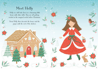 Little Sticker Dolly Dressing Christmas