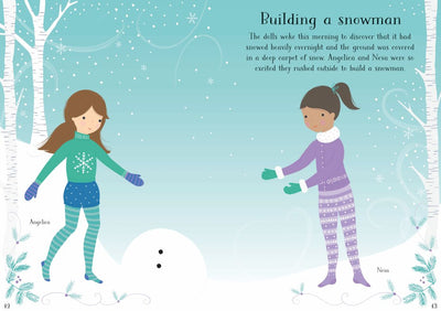 Little Sticker Dolly Dressing Christmas