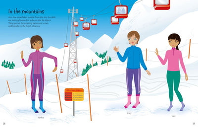 Sticker Dolly Dressing Winter Wonderland