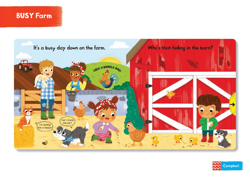 Busy Farm Board Book