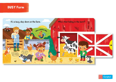 Busy Farm Board Book