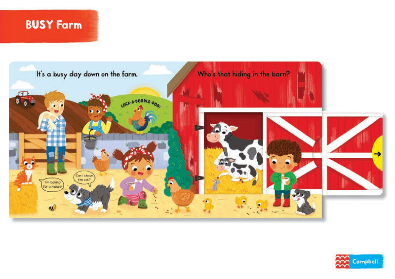 Busy Farm Board Book