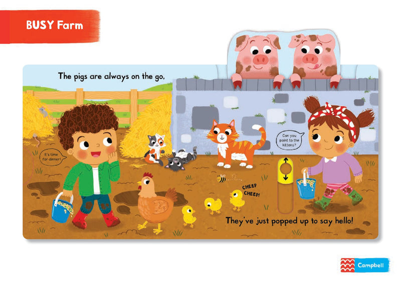Busy Farm Board Book