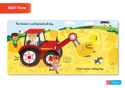 Busy Farm Board Book