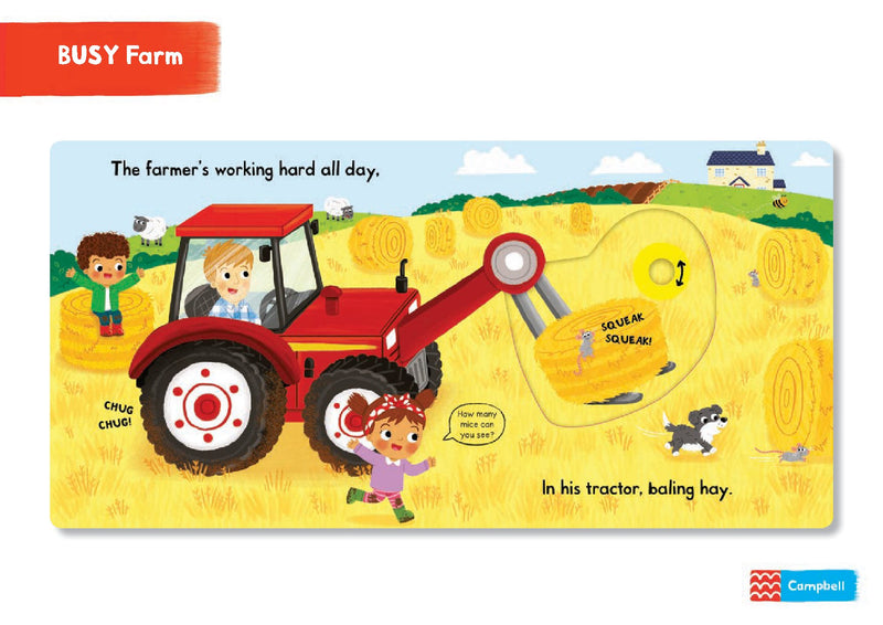 Busy Farm Board Book