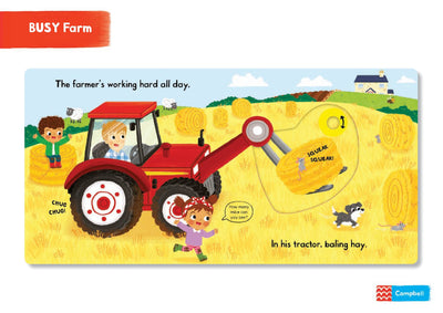 Busy Farm Board Book