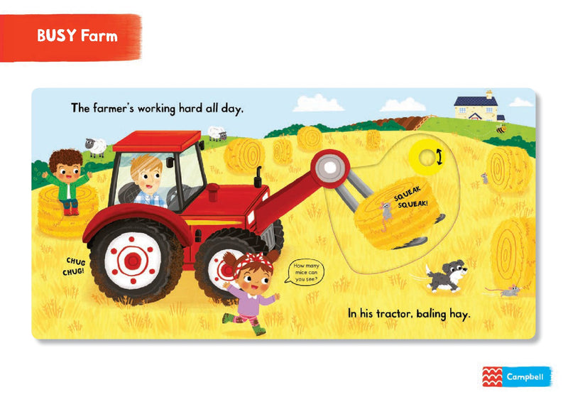 Busy Farm Board Book
