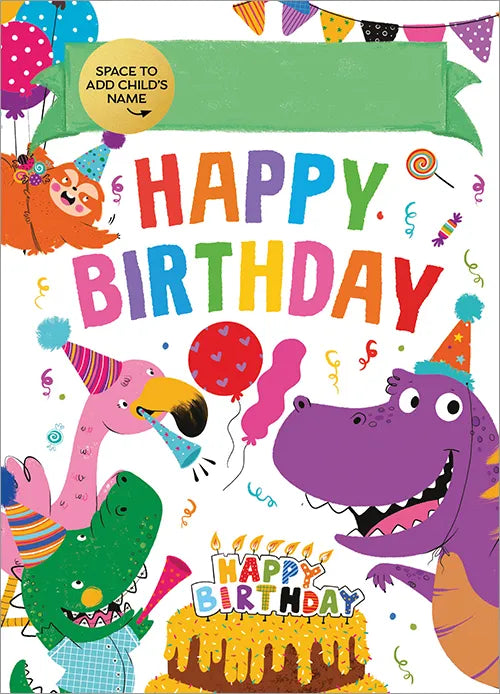 Happy Birthday Personalized Fill-in-the-Blank Book