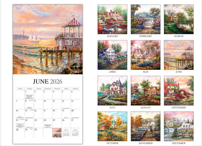 Bygone Days 2026 Wall Calendar