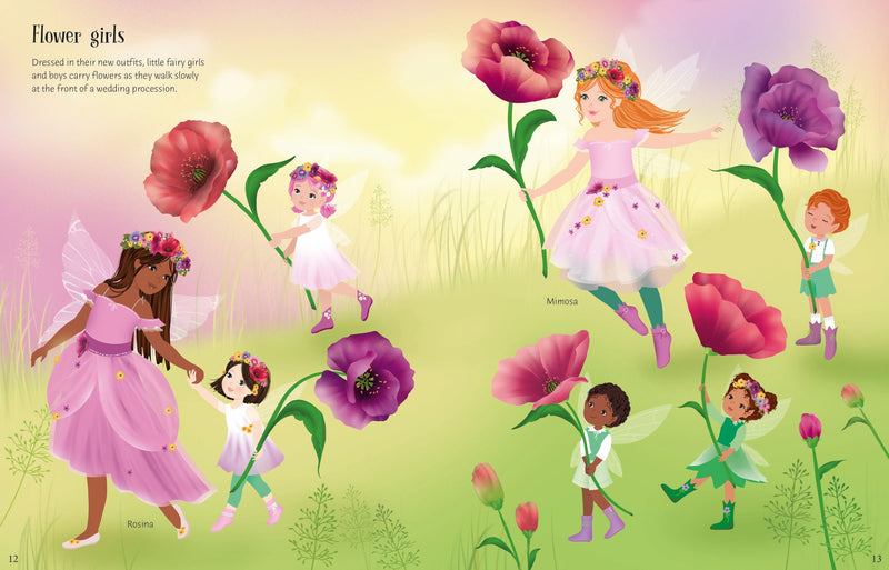 Sticker Dolly Dressing Fairy Weddings
