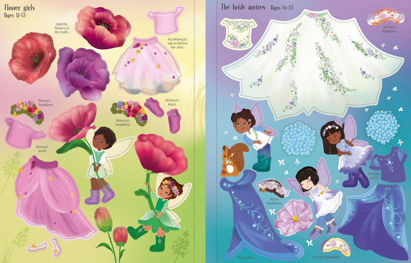 Sticker Dolly Dressing Fairy Weddings