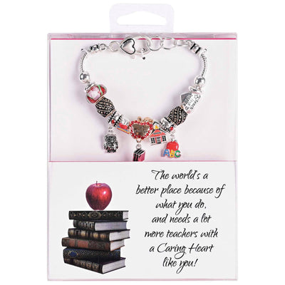 Teacher Bracelet - Dual-Plated